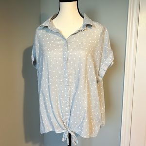 🌺NWOT🌺 Jachs Girlfriend Blouse - Size L